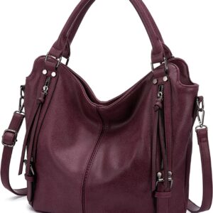 Tote Bag for Women 1-z-single Medium Purse_wind Red