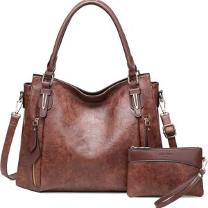 Women Tote Bag Handbags Brown-c