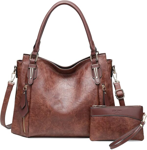 Women Tote Bag Handbags Brown-c