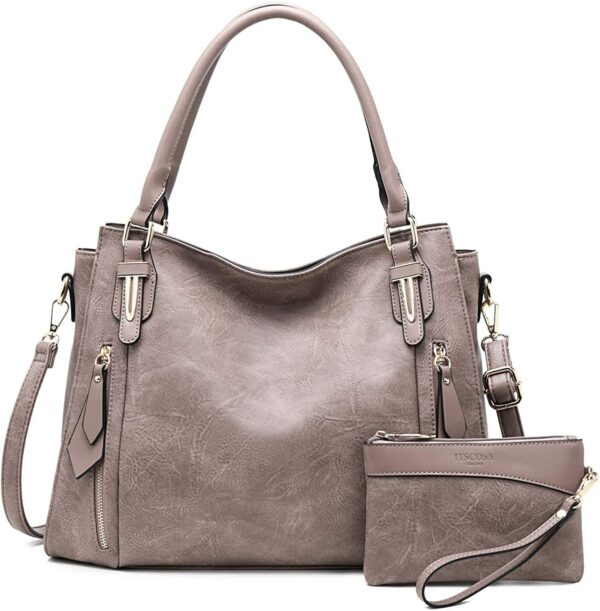 Women Tote Bag Handbags Khaki-c